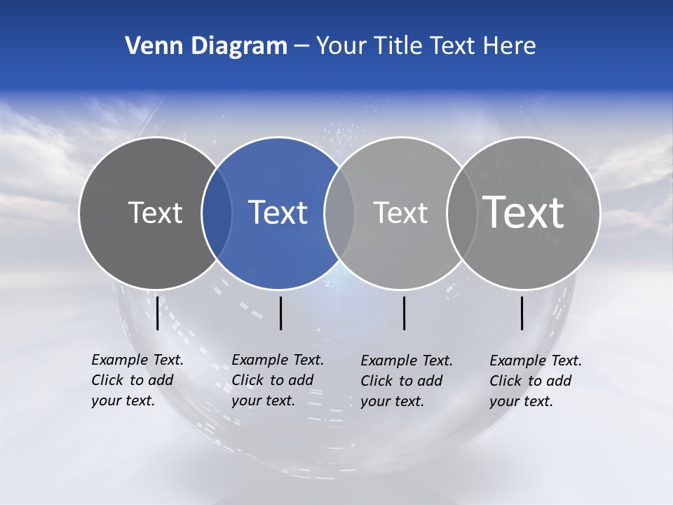 Contained Fantasy Clear PowerPoint Template