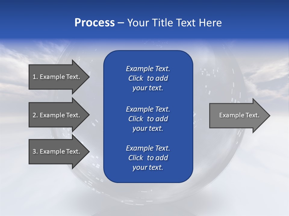 Contained Fantasy Clear PowerPoint Template