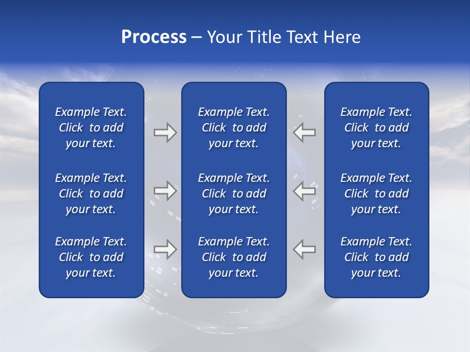 Contained Fantasy Clear PowerPoint Template