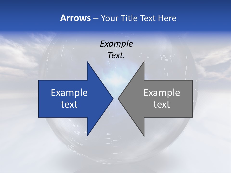 Contained Fantasy Clear PowerPoint Template