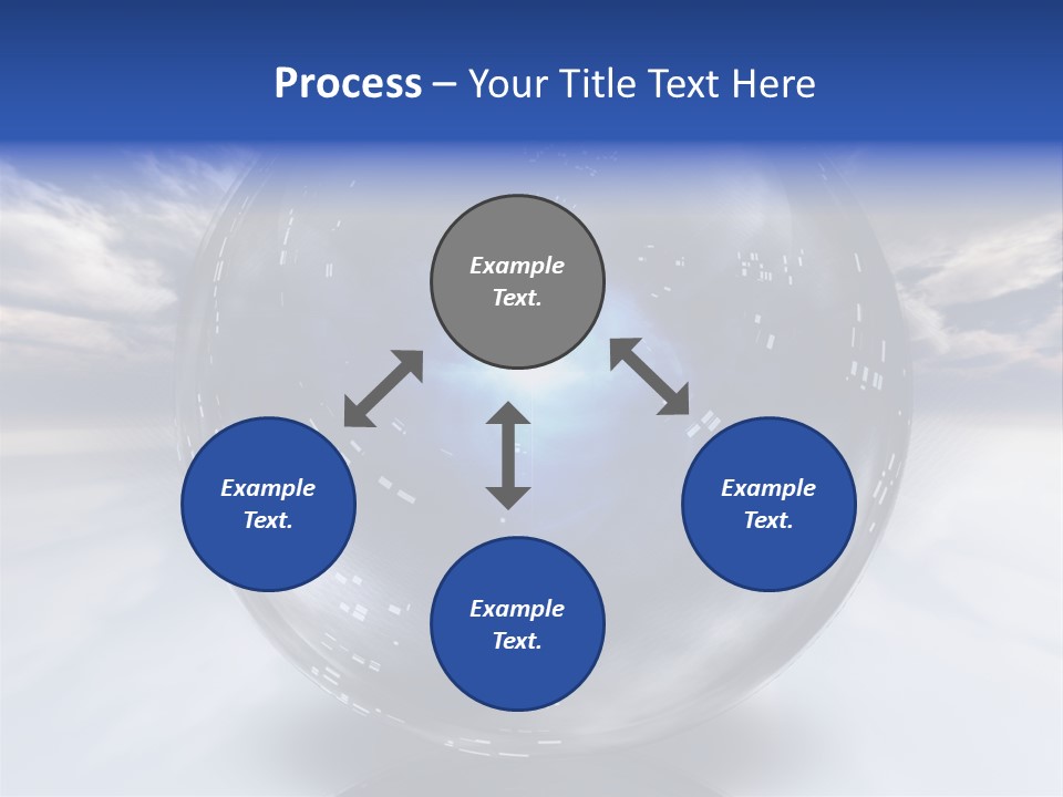 Contained Fantasy Clear PowerPoint Template