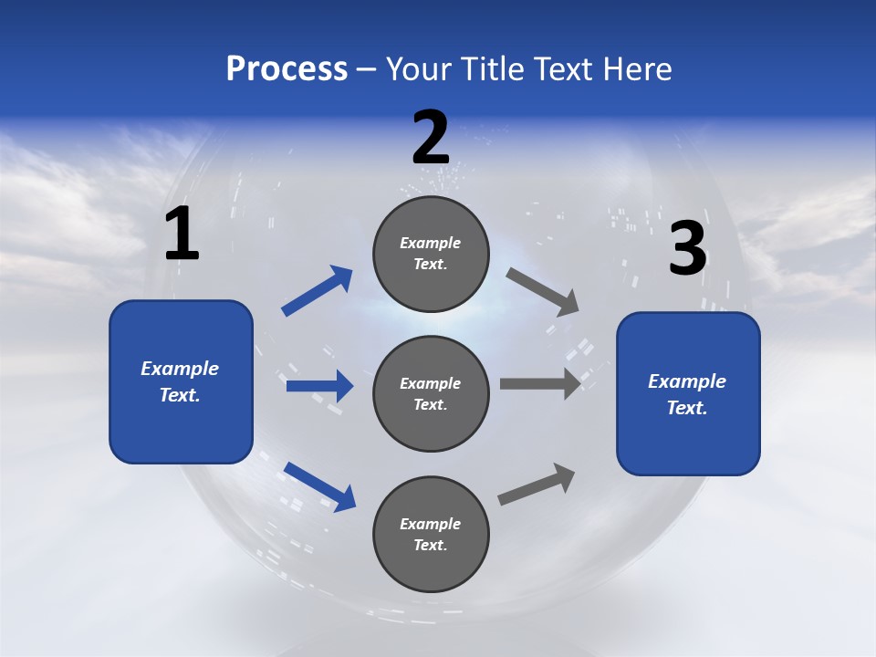 Contained Fantasy Clear PowerPoint Template
