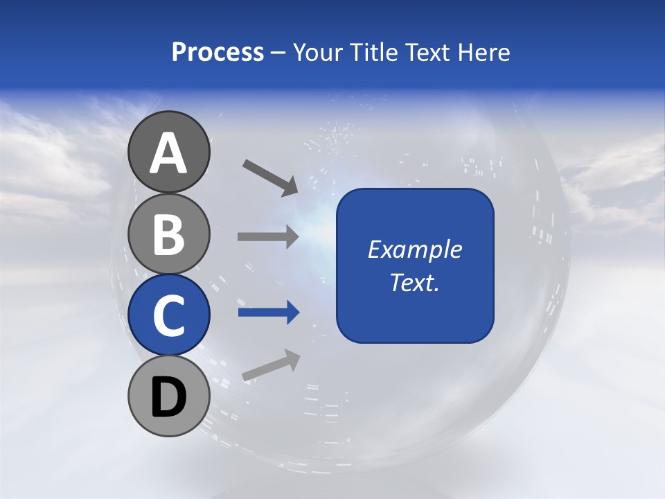 Contained Fantasy Clear PowerPoint Template