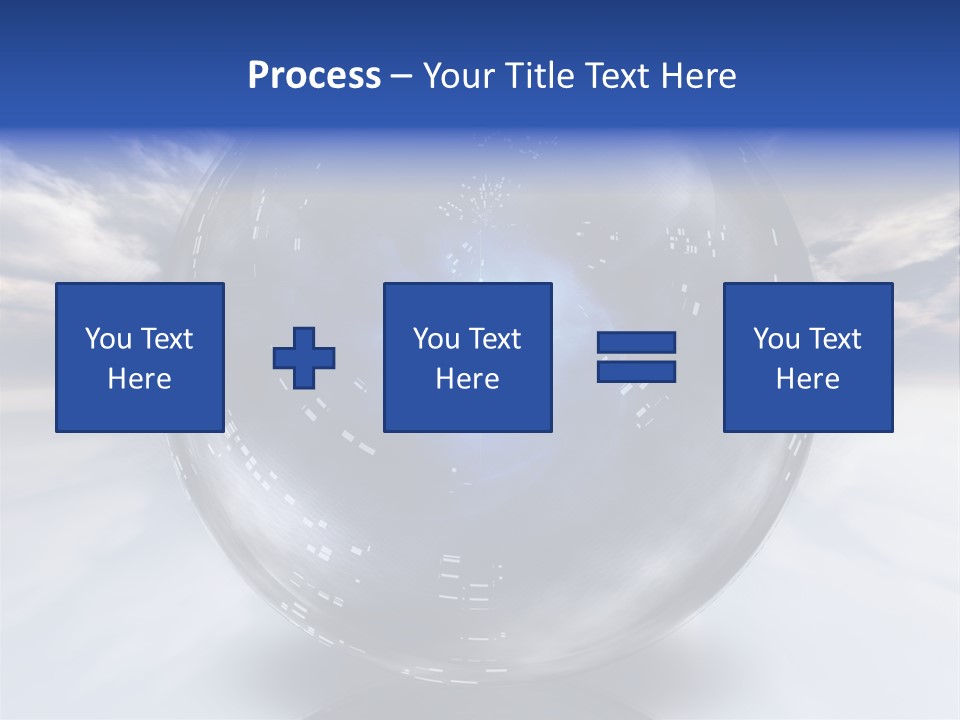 Contained Fantasy Clear PowerPoint Template