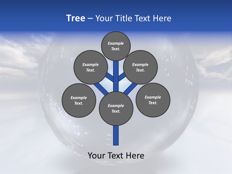 Contained Fantasy Clear PowerPoint Template