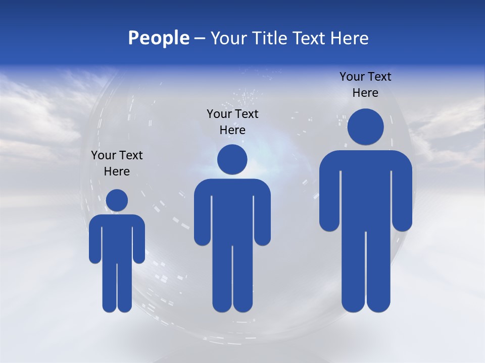 Contained Fantasy Clear PowerPoint Template