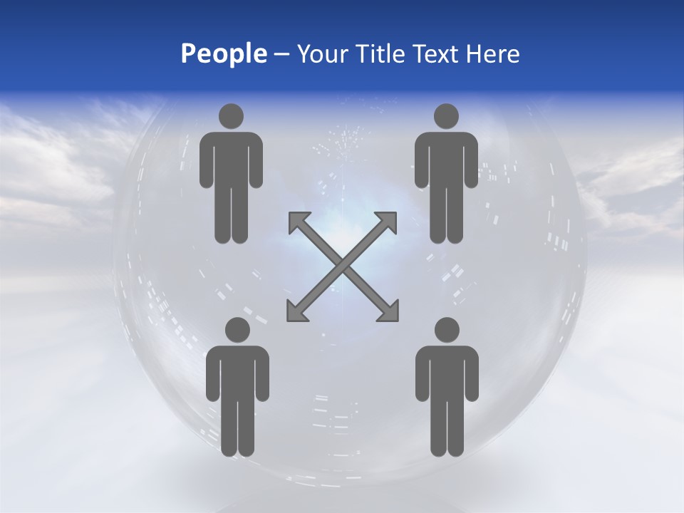 Contained Fantasy Clear PowerPoint Template