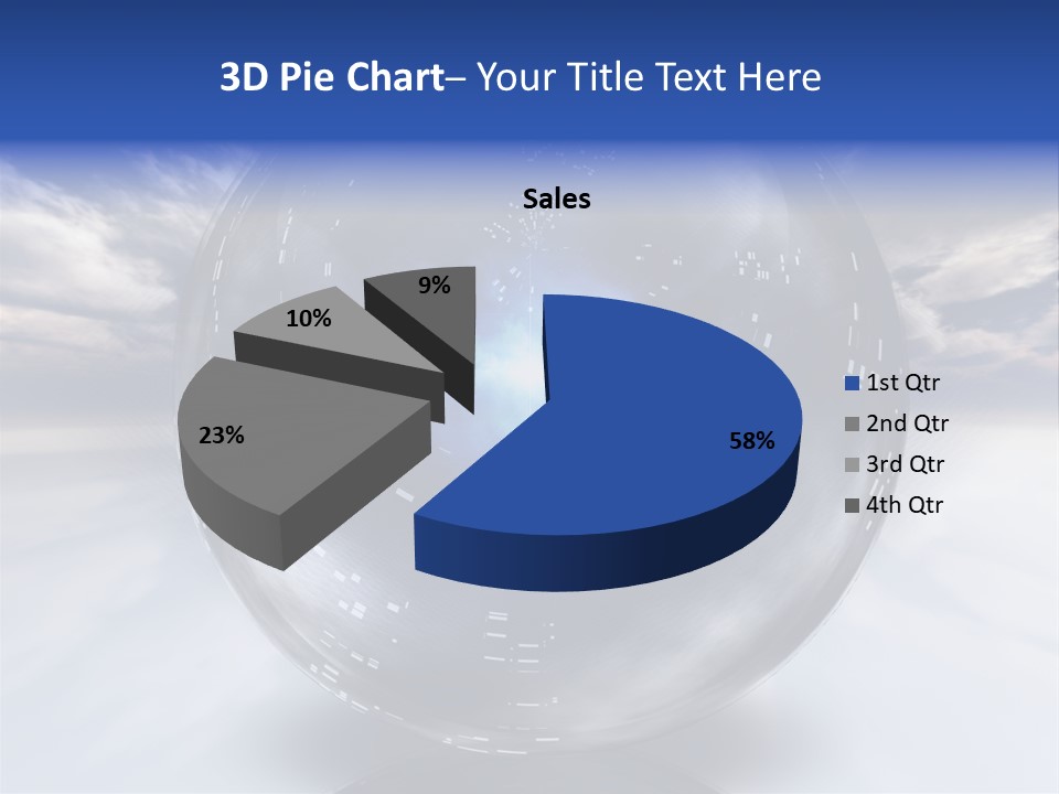 Contained Fantasy Clear PowerPoint Template