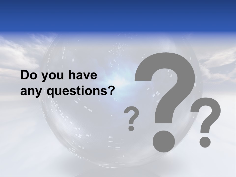 Contained Fantasy Clear PowerPoint Template