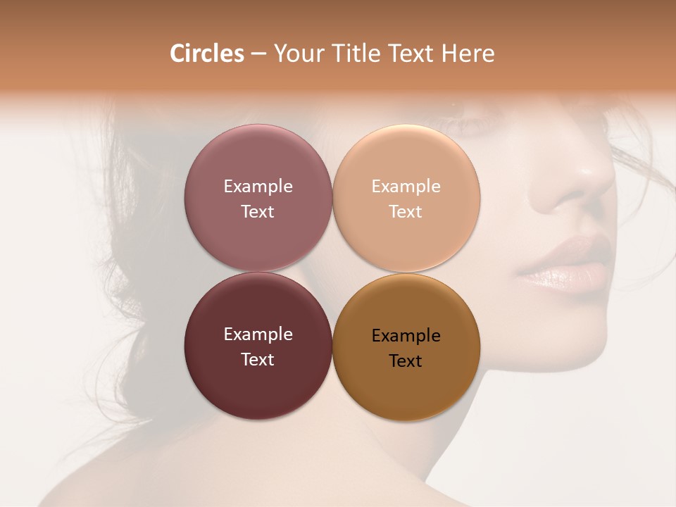 Natural Glamour Shiny PowerPoint Template