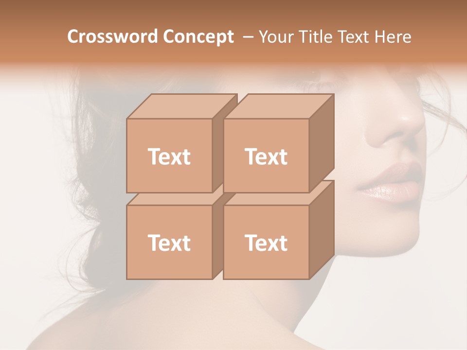 Natural Glamour Shiny PowerPoint Template