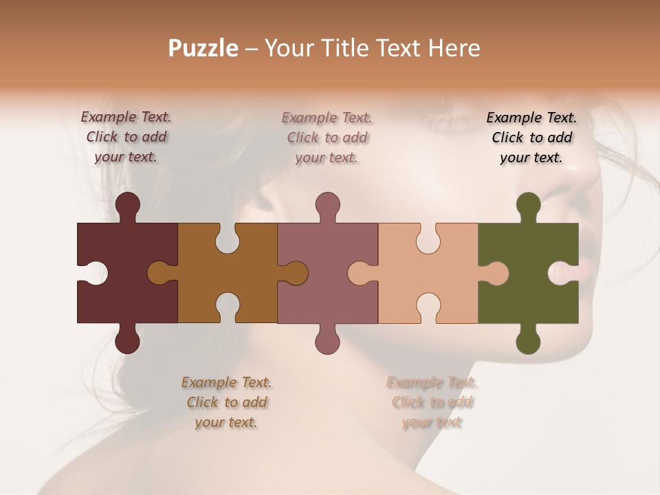 Natural Glamour Shiny PowerPoint Template