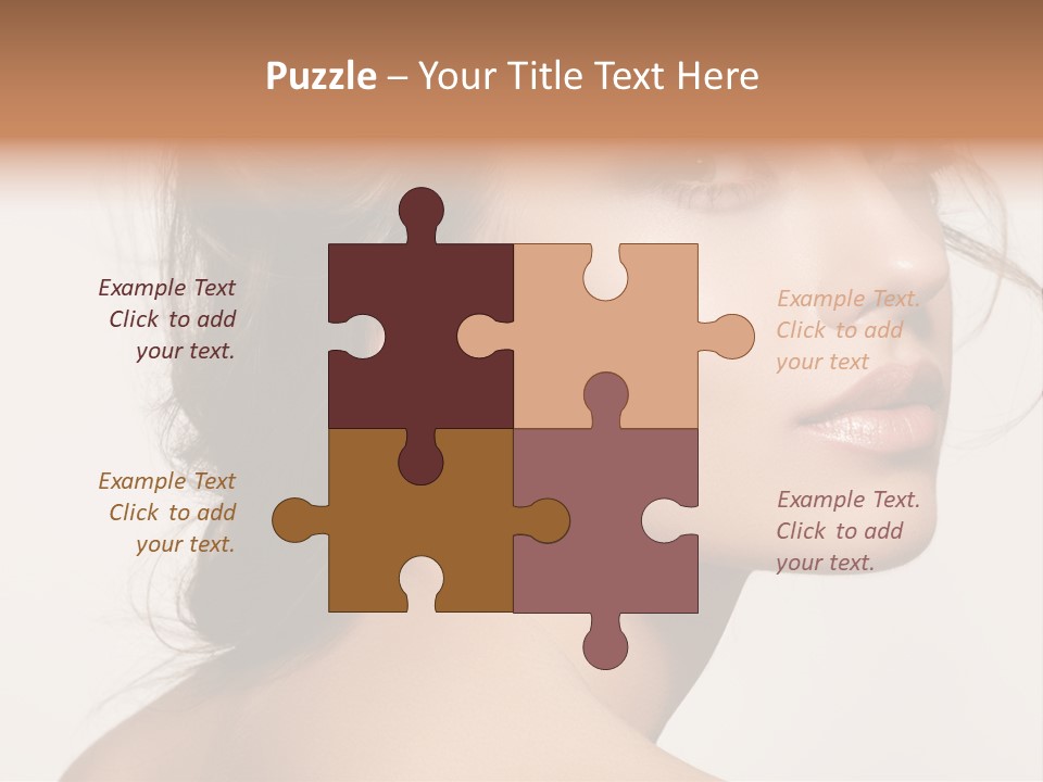 Natural Glamour Shiny PowerPoint Template