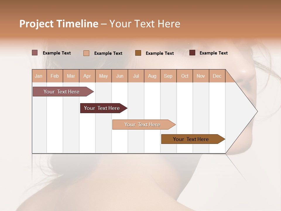 Natural Glamour Shiny PowerPoint Template