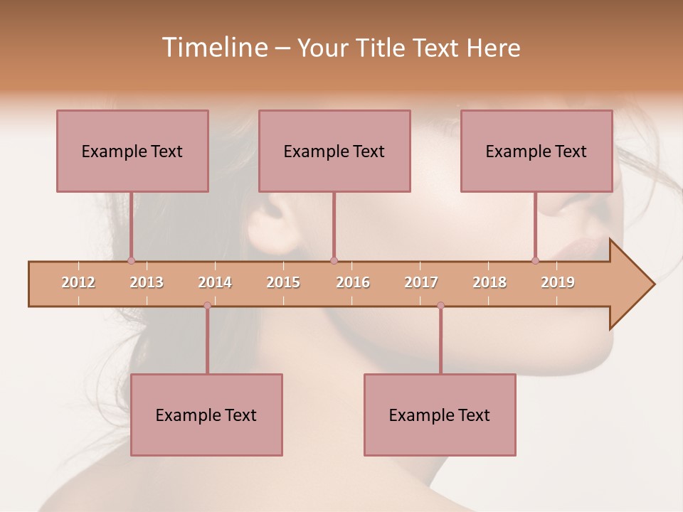 Natural Glamour Shiny PowerPoint Template