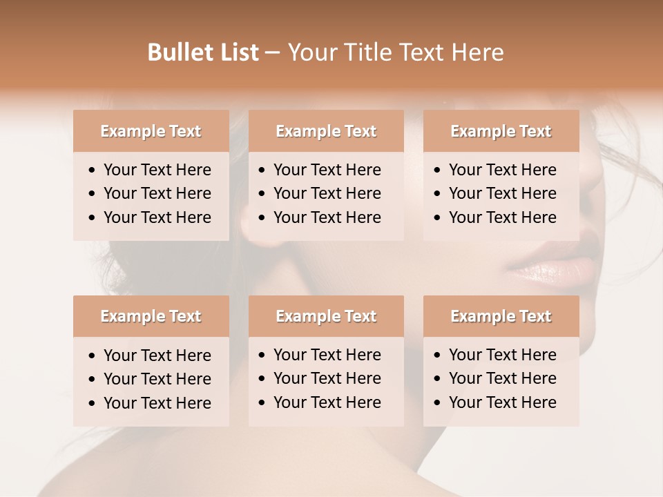 Natural Glamour Shiny PowerPoint Template