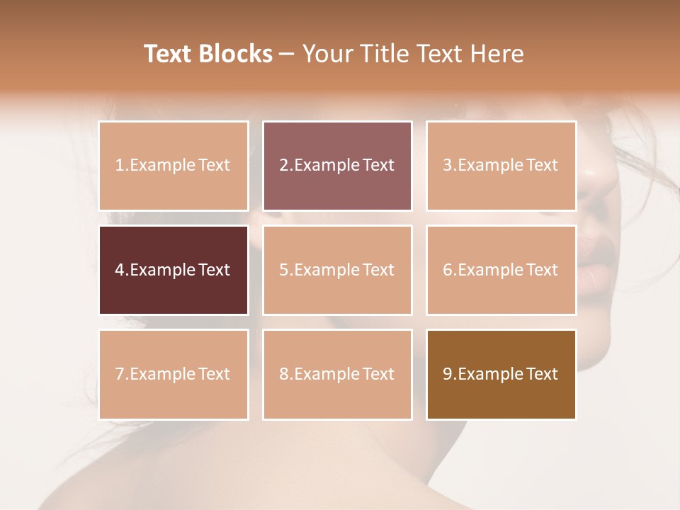 Natural Glamour Shiny PowerPoint Template