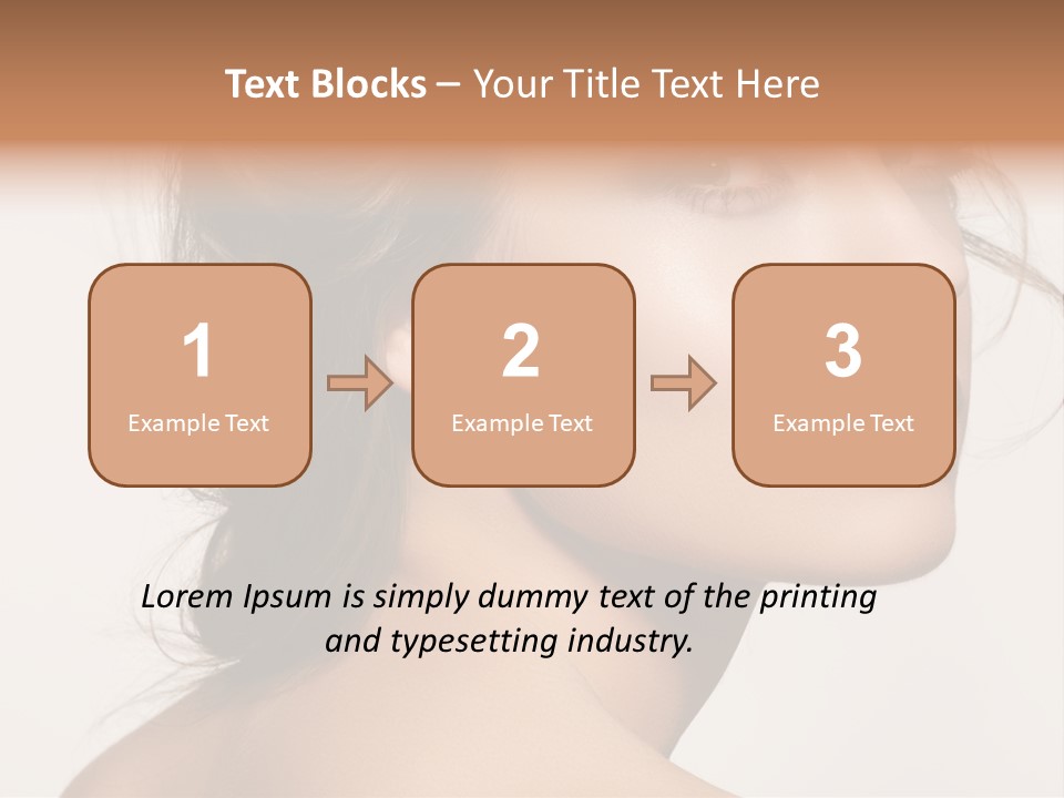 Natural Glamour Shiny PowerPoint Template