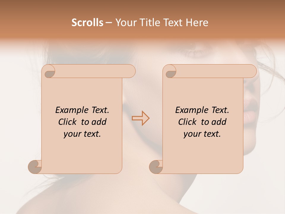 Natural Glamour Shiny PowerPoint Template
