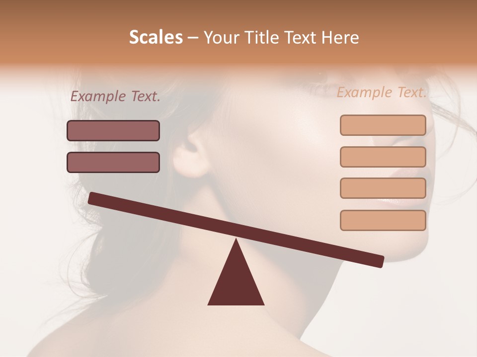 Natural Glamour Shiny PowerPoint Template