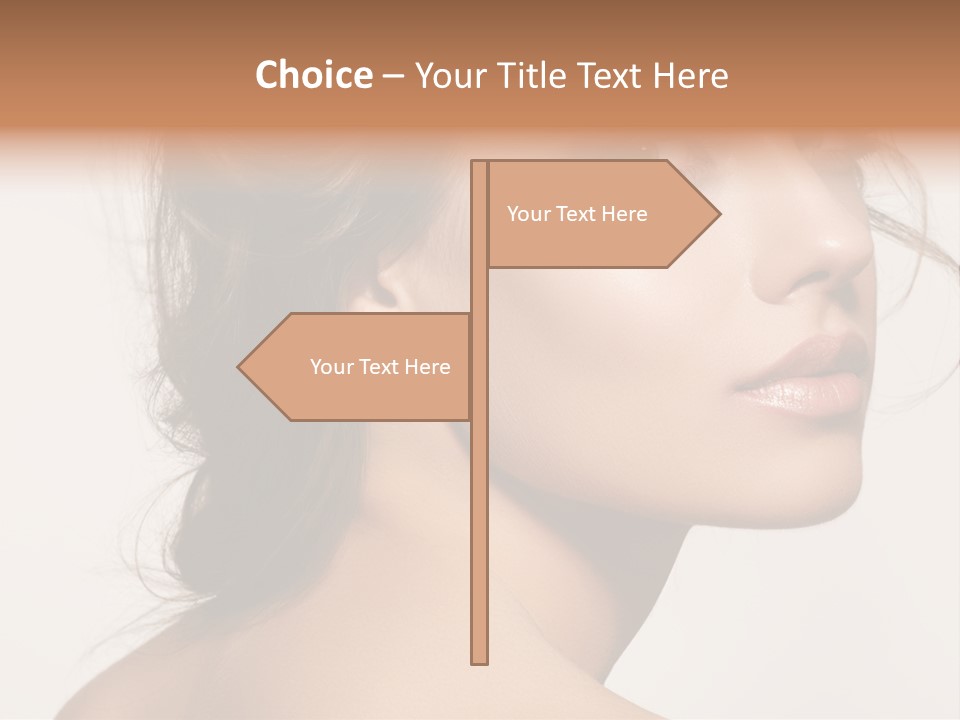 Natural Glamour Shiny PowerPoint Template