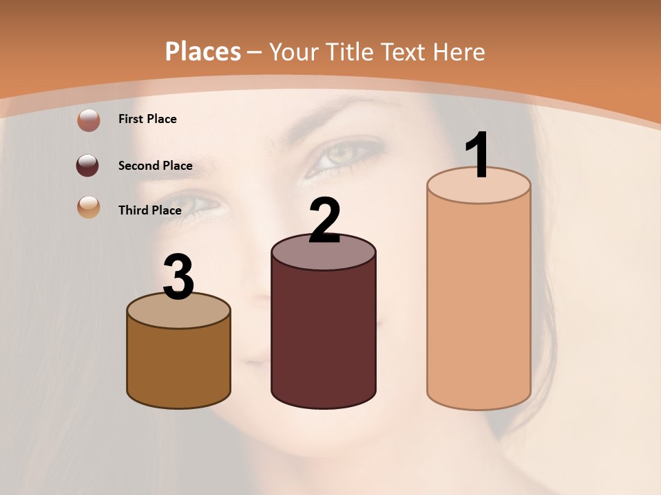 Lips Full Face Carnal PowerPoint Template