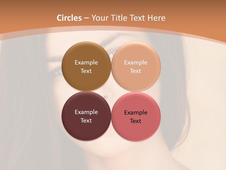 Lips Full Face Carnal PowerPoint Template