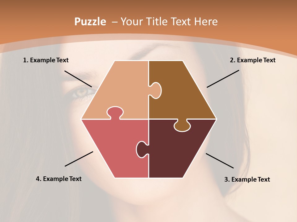 Lips Full Face Carnal PowerPoint Template