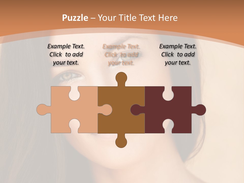 Lips Full Face Carnal PowerPoint Template