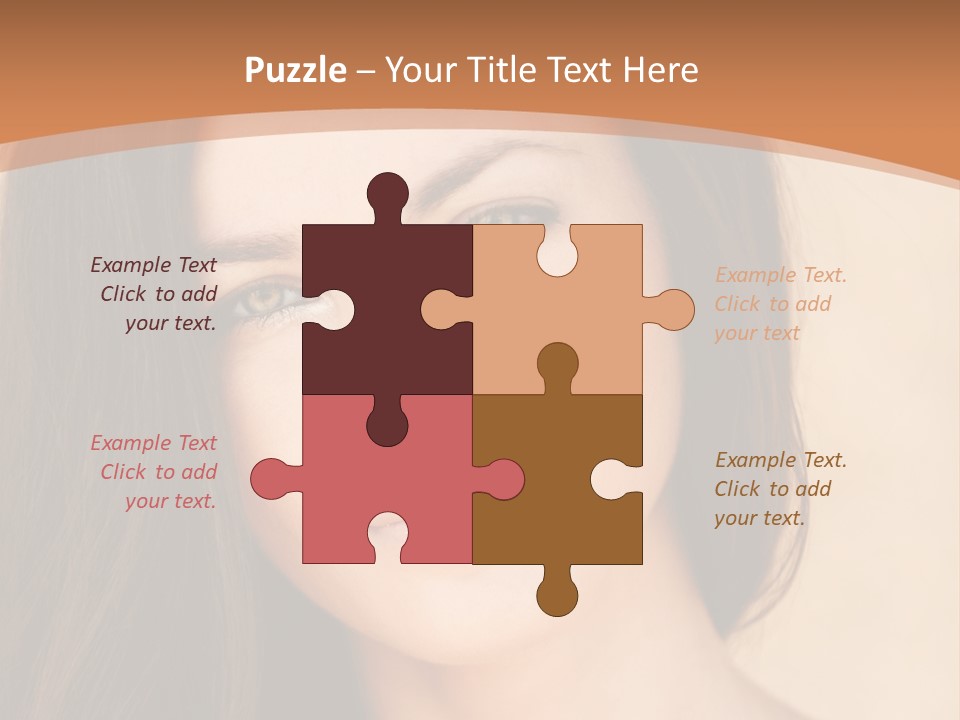 Lips Full Face Carnal PowerPoint Template