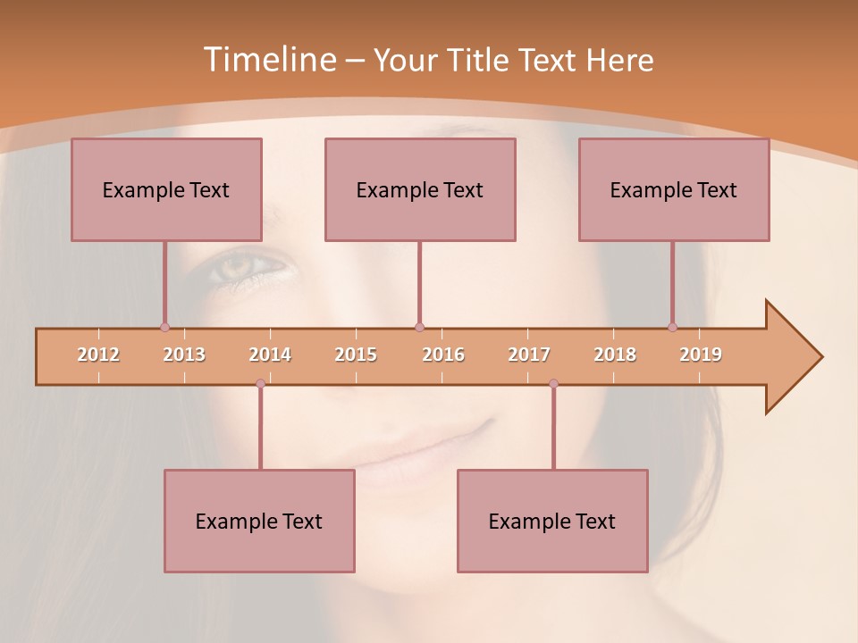 Lips Full Face Carnal PowerPoint Template