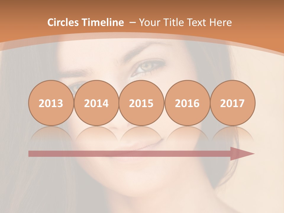 Lips Full Face Carnal PowerPoint Template
