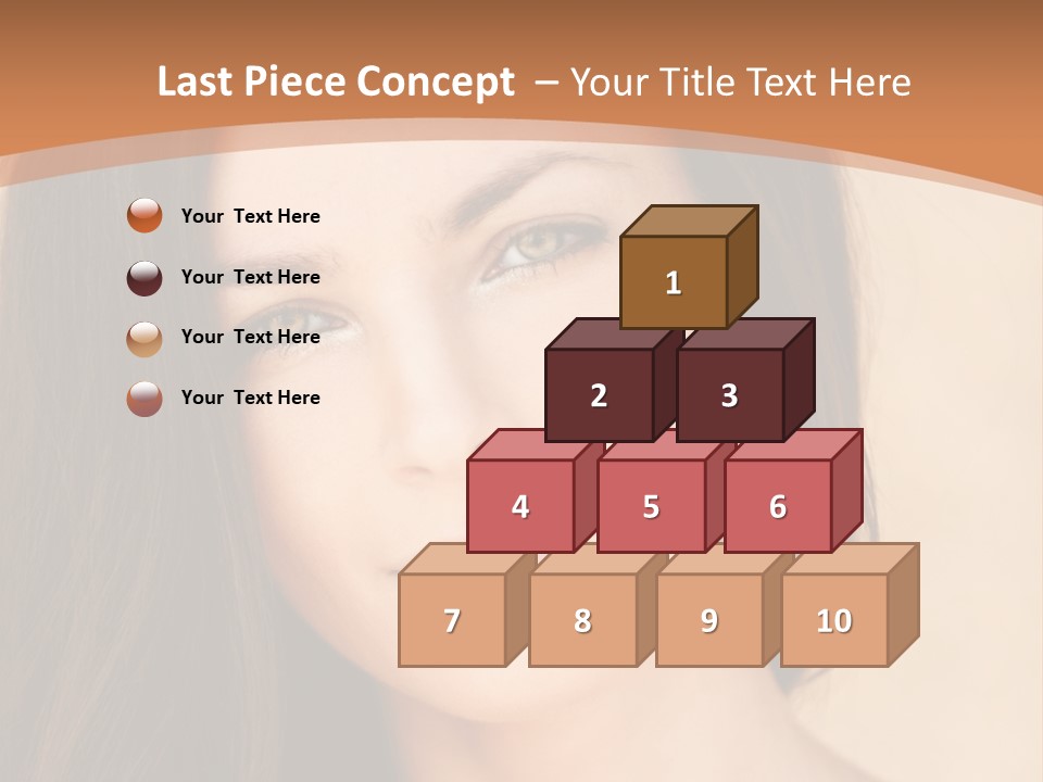 Lips Full Face Carnal PowerPoint Template