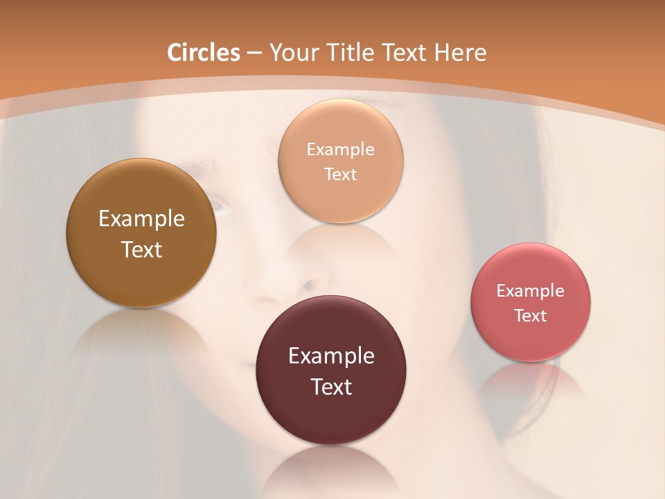 Lips Full Face Carnal PowerPoint Template