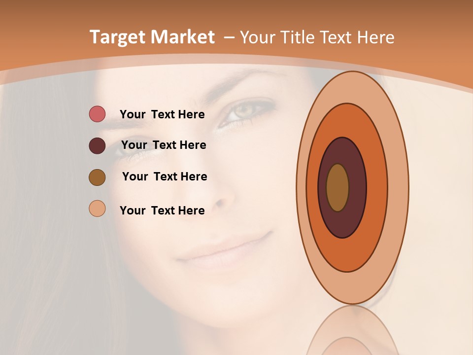 Lips Full Face Carnal PowerPoint Template