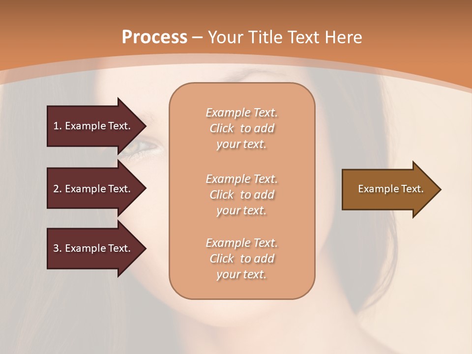 Lips Full Face Carnal PowerPoint Template