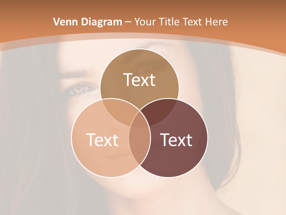 Lips Full Face Carnal PowerPoint Template