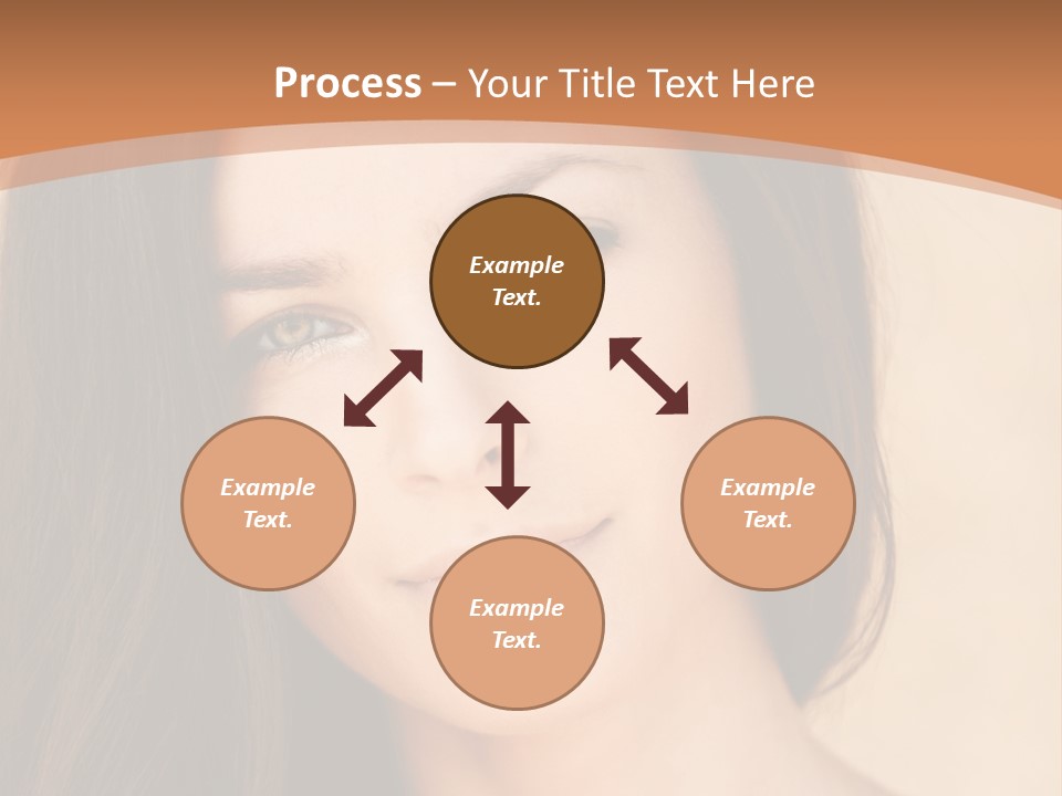 Lips Full Face Carnal PowerPoint Template