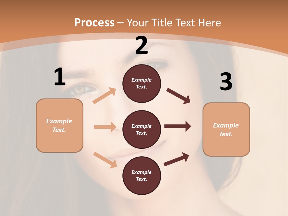 Lips Full Face Carnal PowerPoint Template