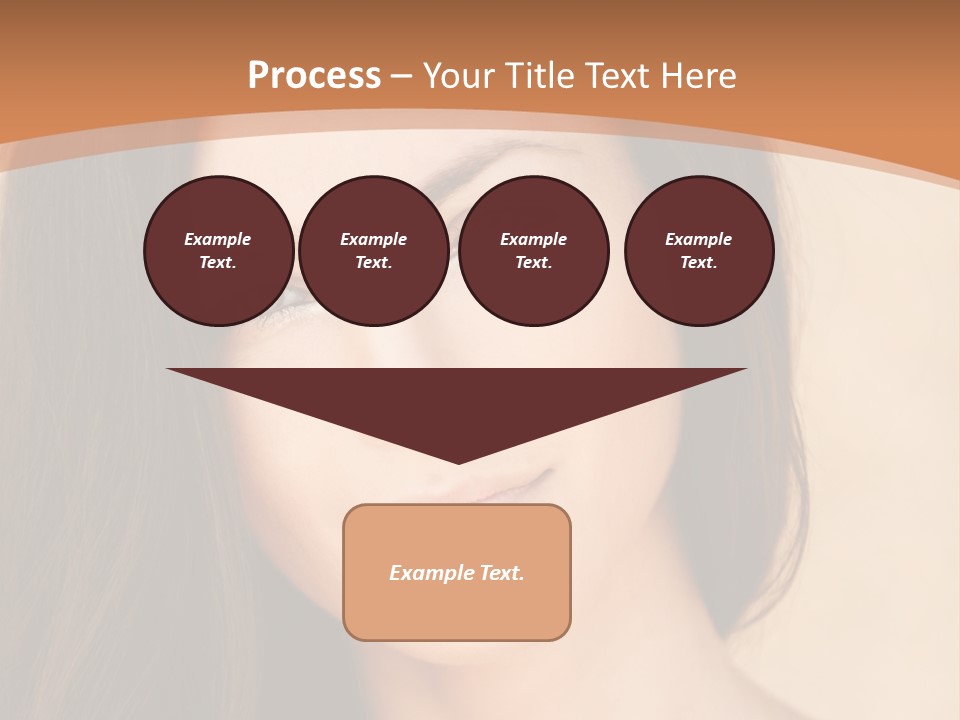 Lips Full Face Carnal PowerPoint Template