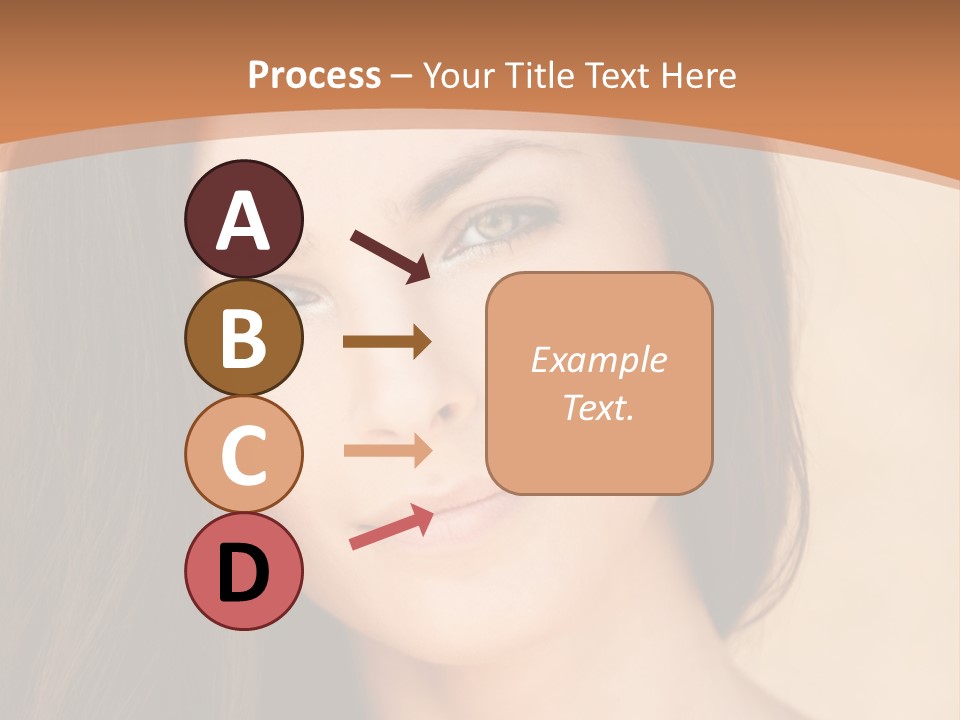 Lips Full Face Carnal PowerPoint Template