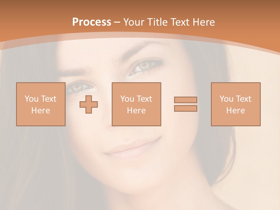 Lips Full Face Carnal PowerPoint Template