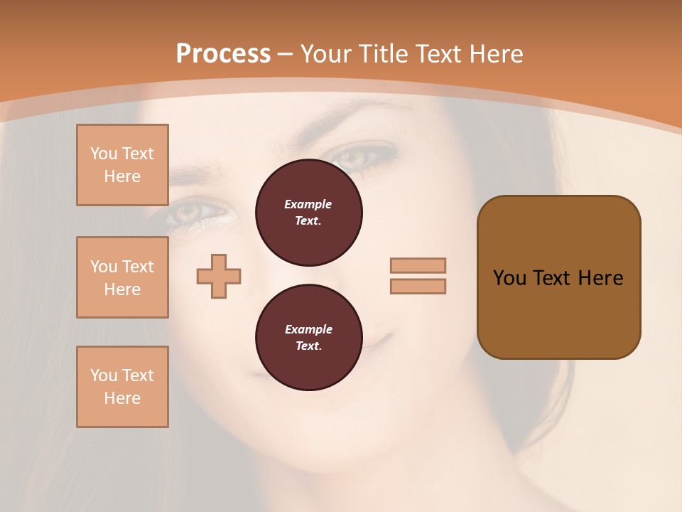Lips Full Face Carnal PowerPoint Template