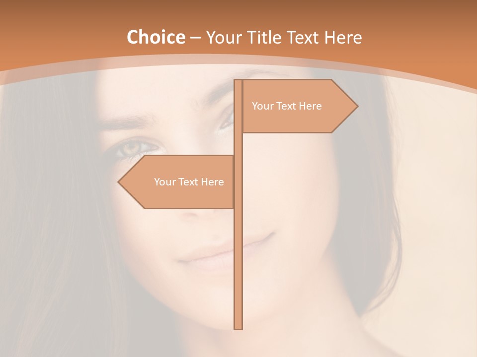 Lips Full Face Carnal PowerPoint Template