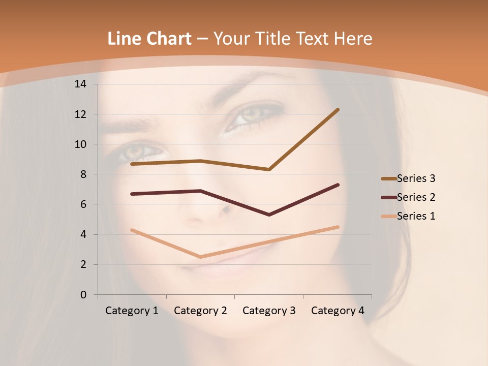 Lips Full Face Carnal PowerPoint Template