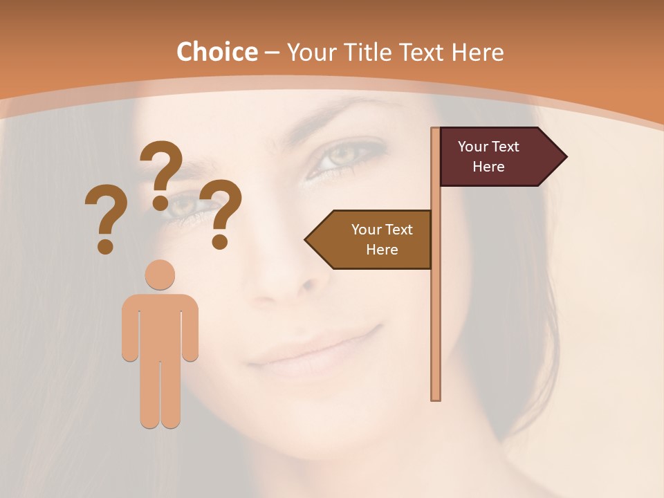 Lips Full Face Carnal PowerPoint Template
