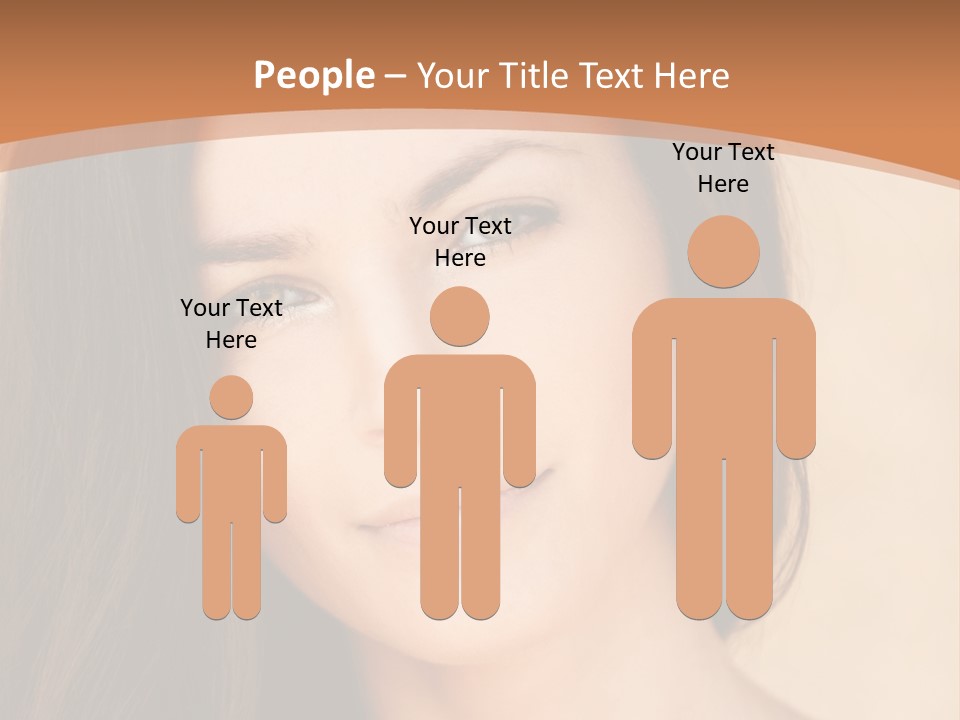 Lips Full Face Carnal PowerPoint Template