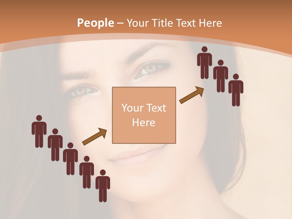 Lips Full Face Carnal PowerPoint Template