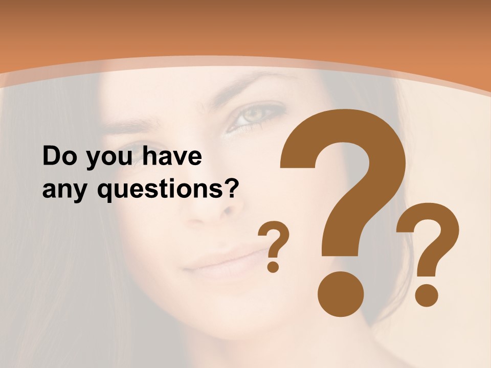 Lips Full Face Carnal PowerPoint Template