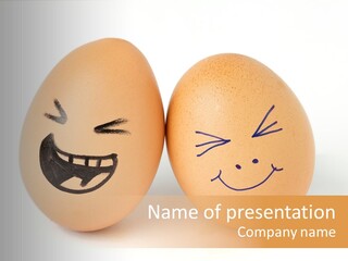 Row Human Head PowerPoint Template